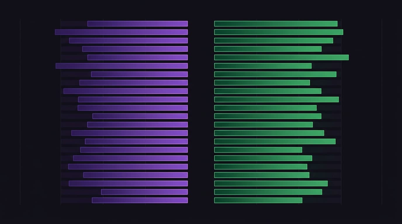 GPTZero perplexity and burstiness score comparison chart