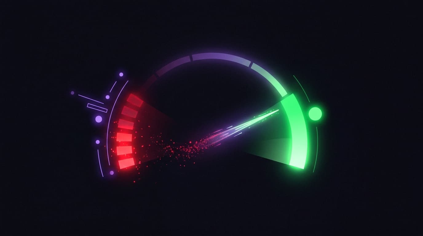 AI detection score gauge dropping after checking if an essay is AI detected
